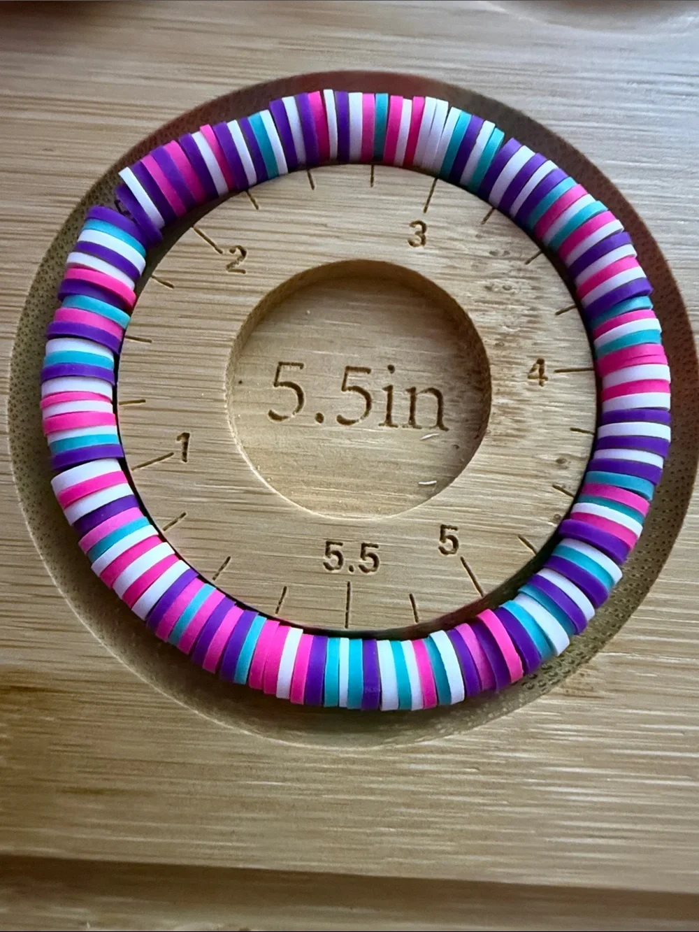 Set of three Kids Multicolor Beaded Stretch Bracelet